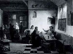 A Game Of Cards by Hendricus Johannes Scheeres