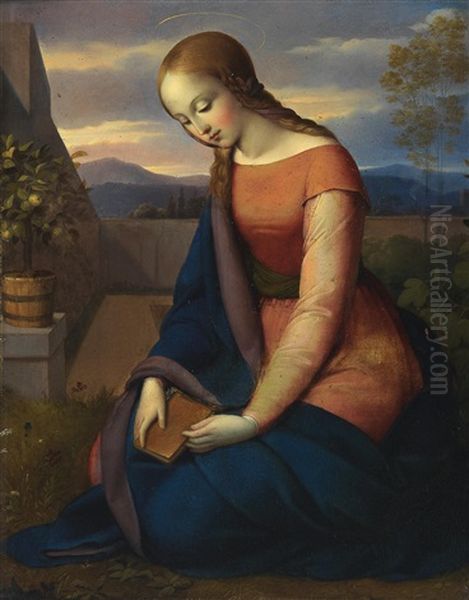 The Virgin Mary In The "hortus Conclusus" - view 1