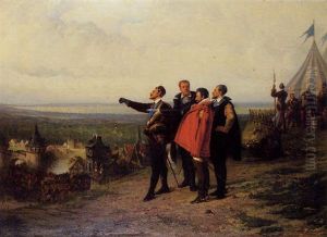 Henri Lll, Commencement De Siege De Paris, 1589 by Arnold Scheffer