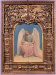 L'ange Gardien by Ary Scheffer