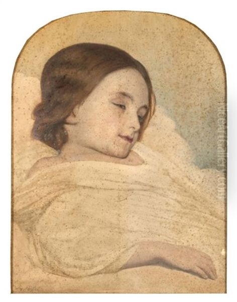 Portrait D'enfant Dormant - view 1