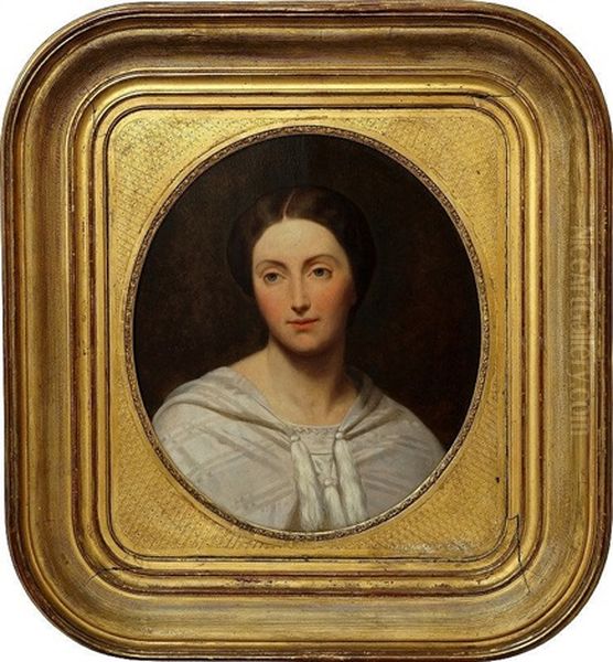 Portrait Of Anna Maria Helena, Comtesse De Noailles, Bust-length - view 1