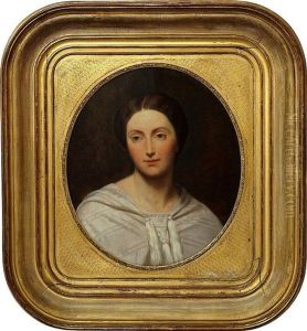 Portrait Of Anna Maria Helena, Comtesse De Noailles, Bust-length