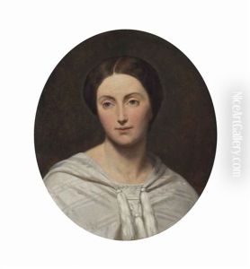 Portrait Of Anna Maria Helena, Comtesse De Noailles, Bust-length