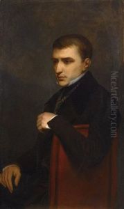 Portrait De Jeune Homme by Ary Scheffer