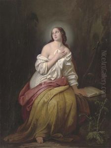 The Penitent Magdelene by Ary Scheffer