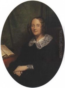 Portrait De La Comtesse Walther, Fille Ainee Du General Comte Walther