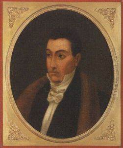 Portrait Of The Marquis De Lafayette by Ary Scheffer