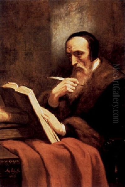 Portrait Of Johannes Calvijn - view 1