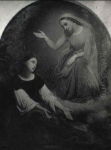 La Vierge Apparaissant A Une Sainte La Vierge Apparaissant A Une Sainte