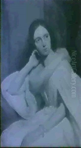 Portrait Of A Young Lady In White - view 1