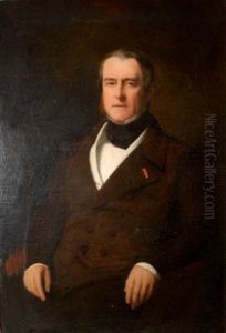 Homme Assis A La Legion D'honneur by Henri Scheffer