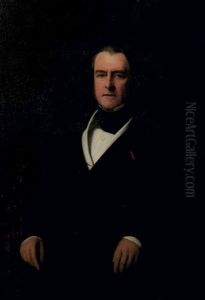 Portrait D'homme by Henri Scheffer