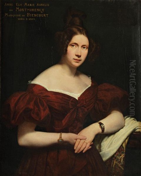 Portrait D Anne Elie Marie-aurelie De Montmorency - view 1