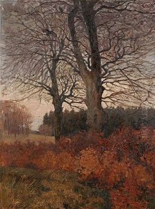 Herbstliche Waldlichtung