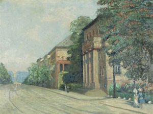 Kassel. Torhaus Am Wilhelmshoher Platz