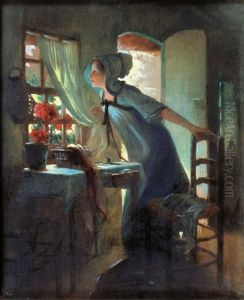 Femme A La Fenetre