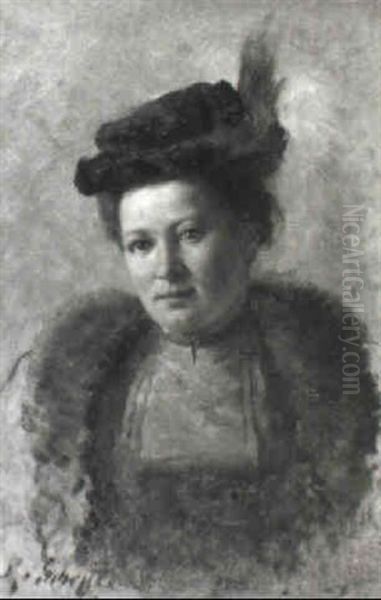 Portrat Einer Dame (robert Scheffers Gemahlin) - view 1