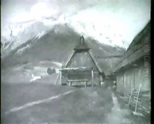 Bauernhof Im Gebirge