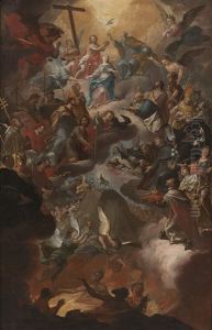 Apokalyptische Vision Mit Marienkronung by Christoph Thomas Scheffler