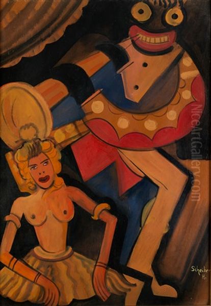 Harlekin Und Tanzerin - view 1