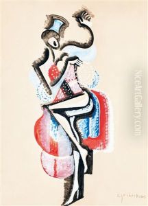 In The Light (dancer In The Variety) by Hugo Scheiber