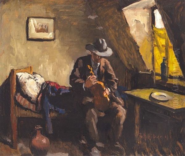 Man With A Violin - view 1