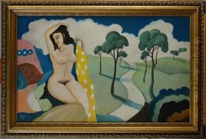 Scheiber_h Composition Au Nu Feminin by Hugo Scheiber