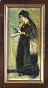 Lesende Frau