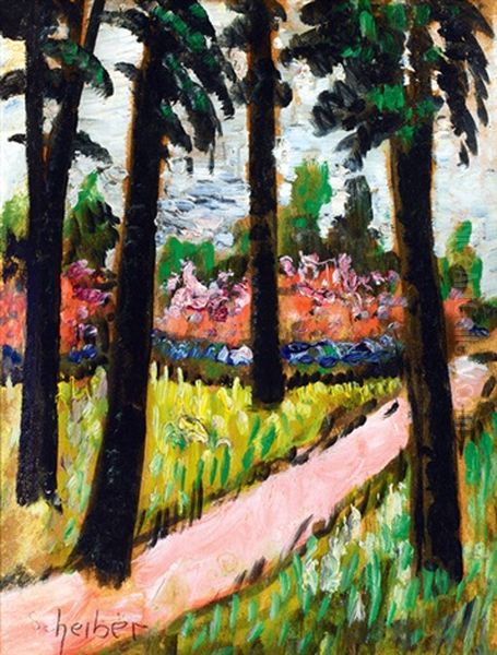 Park Scene (varosliget) - view 1