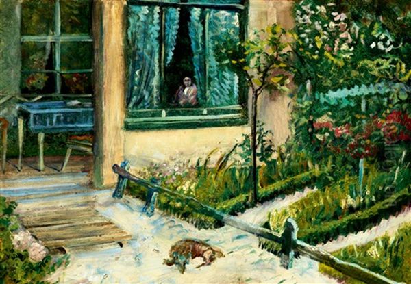 Flower Garden With Verandah - view 1