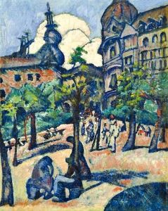 Klauzal Square by Hugo Scheiber