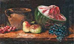 Dinnyes Csendelet by Hugo Scheiber