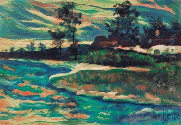 Folyopart - Riverbank - view 1