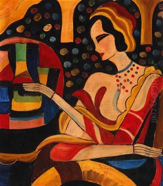Young Girl With A Jug - view 1