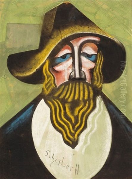 Kalapos Ferfi (man In A Hat) - view 1