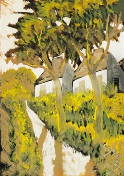 Hazak Fakkal (houses With Trees) - view 1