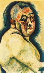 Onarckep (selfportrait) by Hugo Scheiber