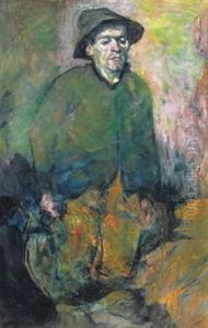 Portretanulmany (portrait Study) by Hugo Scheiber