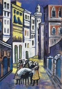 Italiai Varos (italian City) by Hugo Scheiber