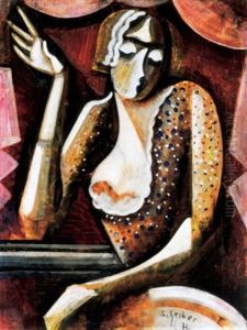 Szepare (in The Bar) by Hugo Scheiber