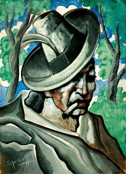 Kalapos Ferfi (man In A Hat) - view 1