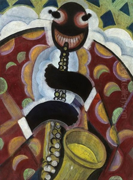 Der Jazzsaxophonist - view 1