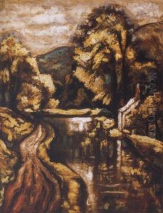 Vizpart (waterside) by Hugo Scheiber