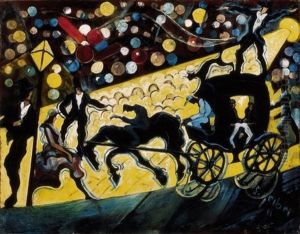 Utcai Karneval (street Carnival) by Hugo Scheiber