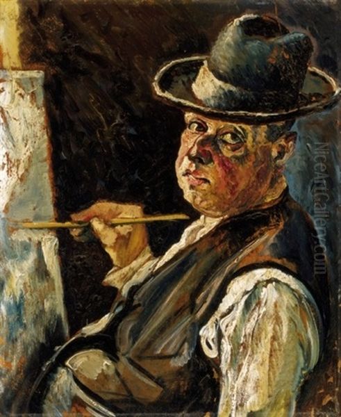 Onarckep Kalapban (self Portrait) - view 1