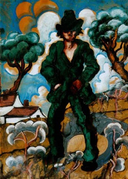 Csavargo Tajban (tramp In A Landscape) - view 1