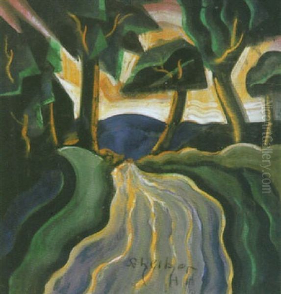 Flusslandschaft - view 1
