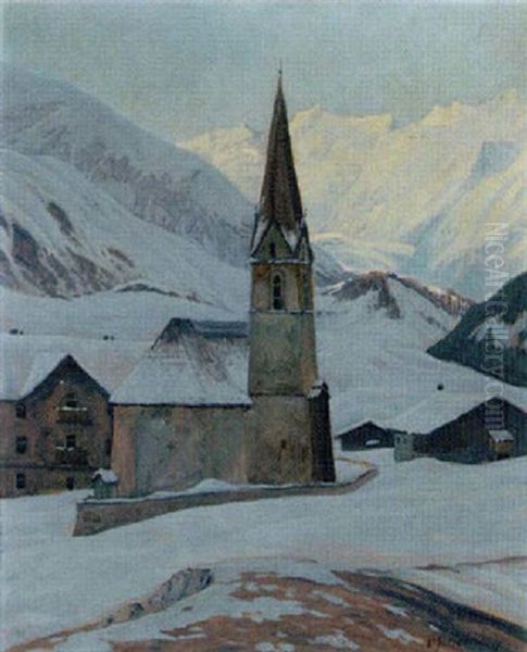 Bergkirche Im Winter - view 1