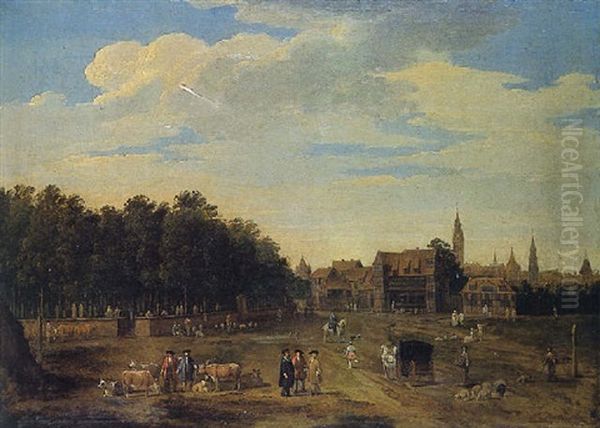 La Promenade A L'exterieur De La Ville - view 1